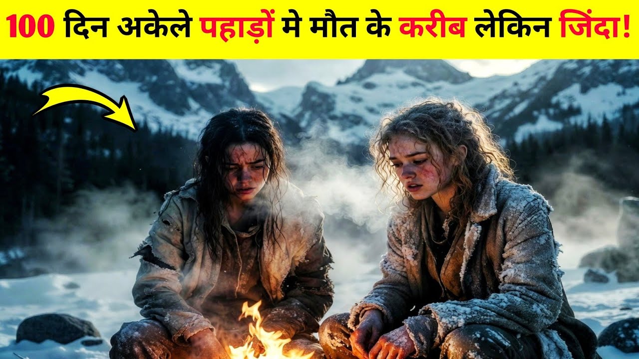 100 दिन का खौफनाक सर्फाइवल अकेले पहाड़ों में जिंदा बची दो लड़कियाँ !