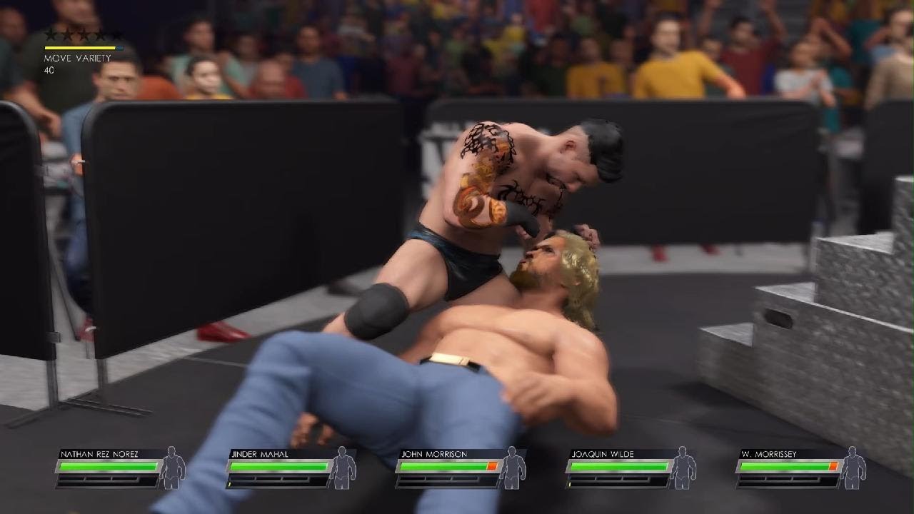 WWE 2K22 AWE #4 AWE Double or Nothing 2K22 main Event