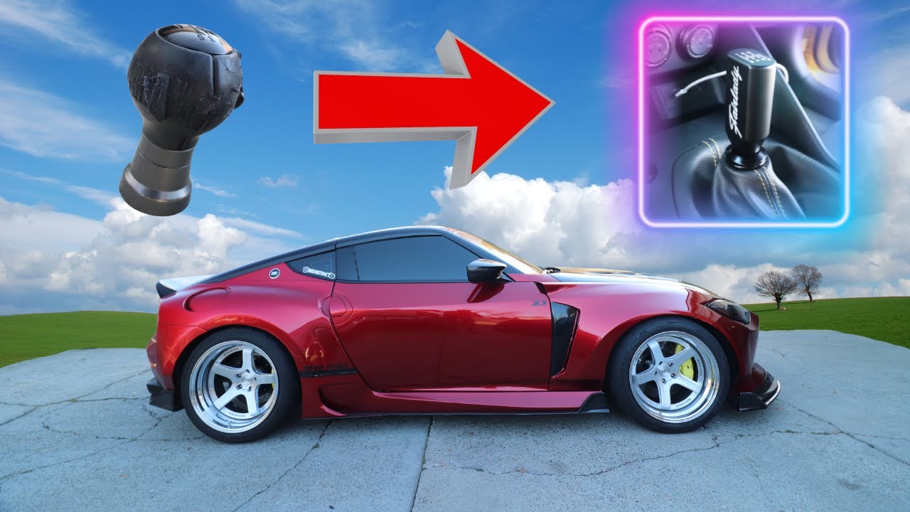 Replacing the HARDEST SHIFT KNOB on a  NISSAN Z (INSANELY HARD!)