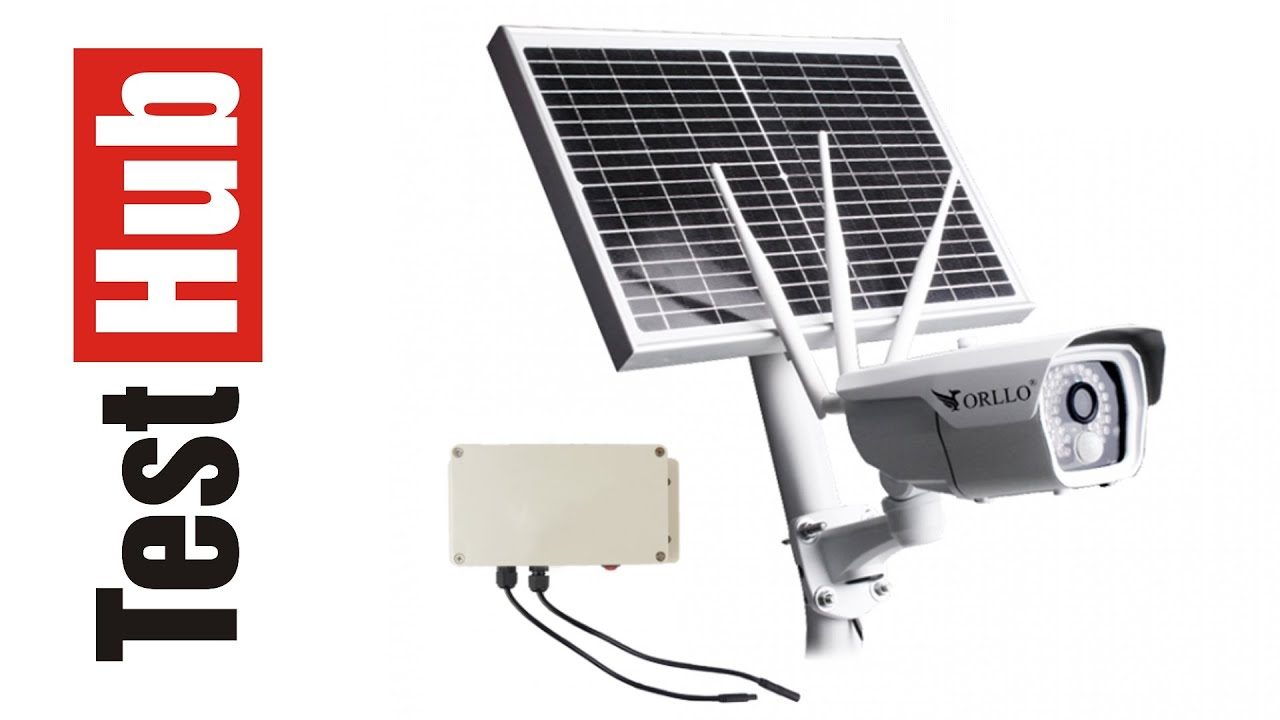 ORLLO CAMSIM-2S - Solarna Kamera Zewnętrzna GSM LTE z zasilaniem słonecznym