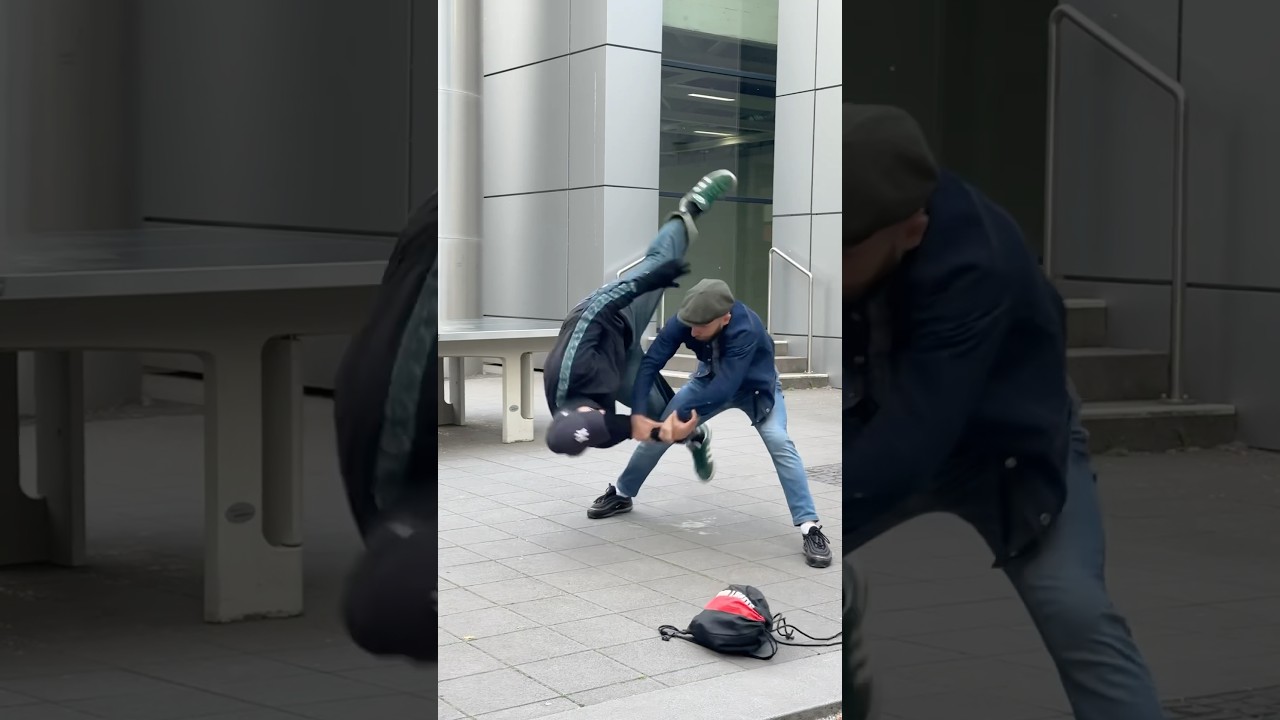 🥋Judo Street Self-Defense: Does Tai Otoshi Actually Work?  #judo #selfdefense #grappling #taiotoshi