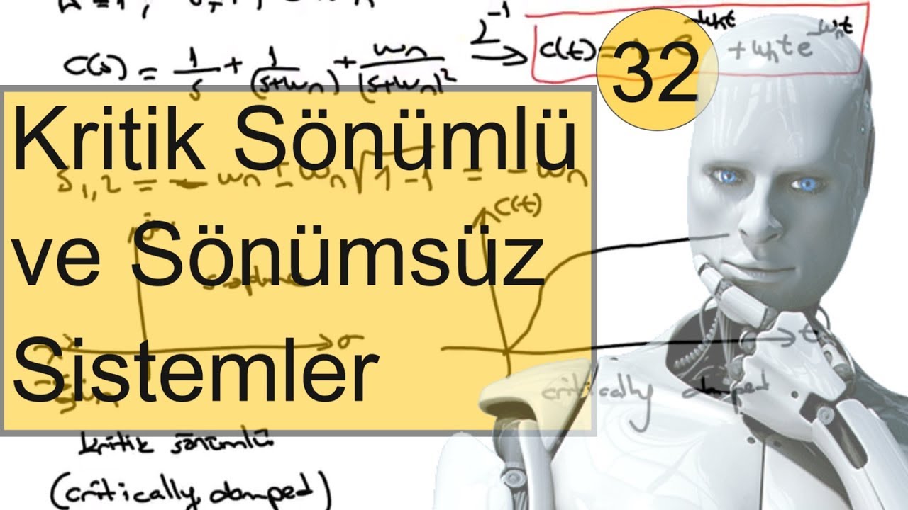 Kontrol Sistemleri Ders 32: Kritik Sönümlü ve Sönümsüz Cevaplar  (Critically Damped and Undamped)