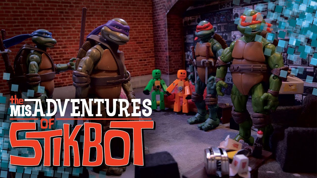 Las Desventuras de Stikbot - S1 Ep. 7 (Tortugas Ninja Stikbots)
