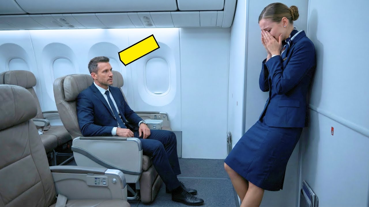Stewardesa płacze w samolocie, a miliarder w pierwszej klasie słyszy jej najbardziej intymne wyznani