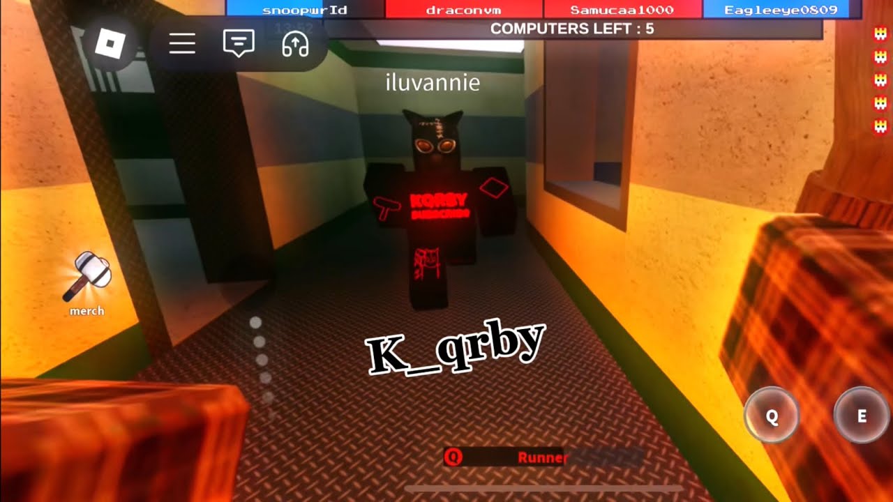 PLAYING WITH K_qrby! (Roblox) Flee The Facility