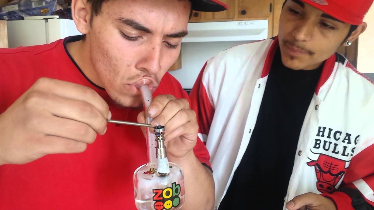 Pretty fat dab, kickin it wit the homies