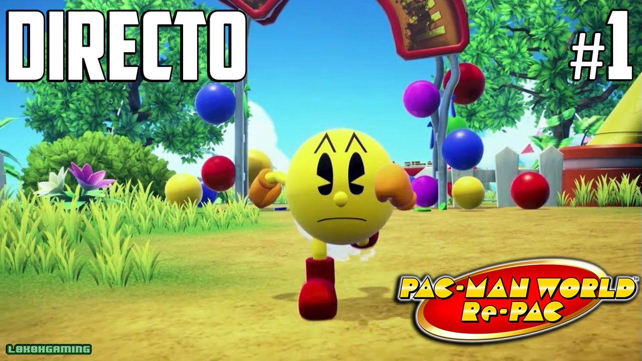 Pac-Man World Re-Cap - Directo #1 Español - Guía 100% - Impresiones -Juego Completo - PS5
