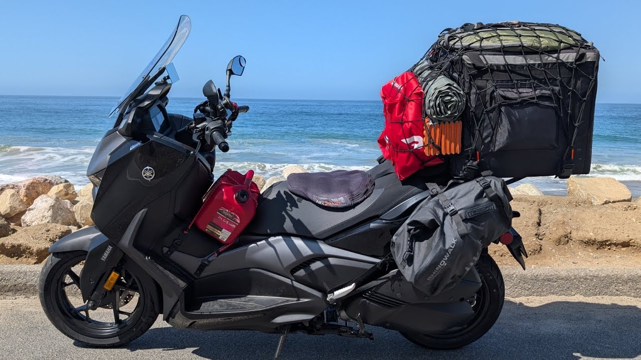 Scooter Cannonball Setup 2025 Yamaha Xmax 300