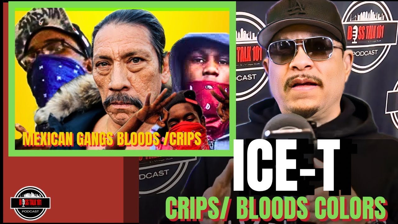 ICE-T on Bloods, Crips! I Know Gang Business! Creating The Colors Song!