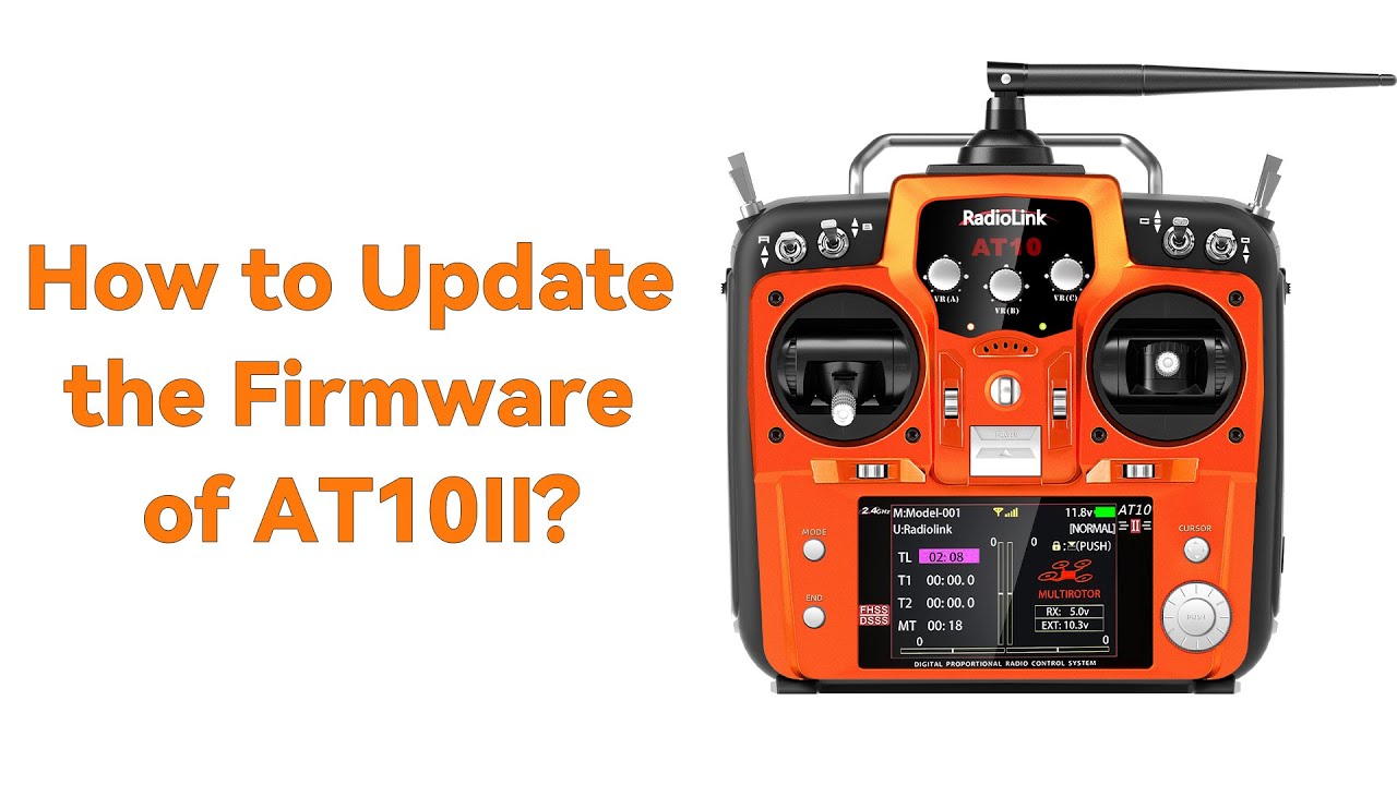 How to update firmware of AT10II?