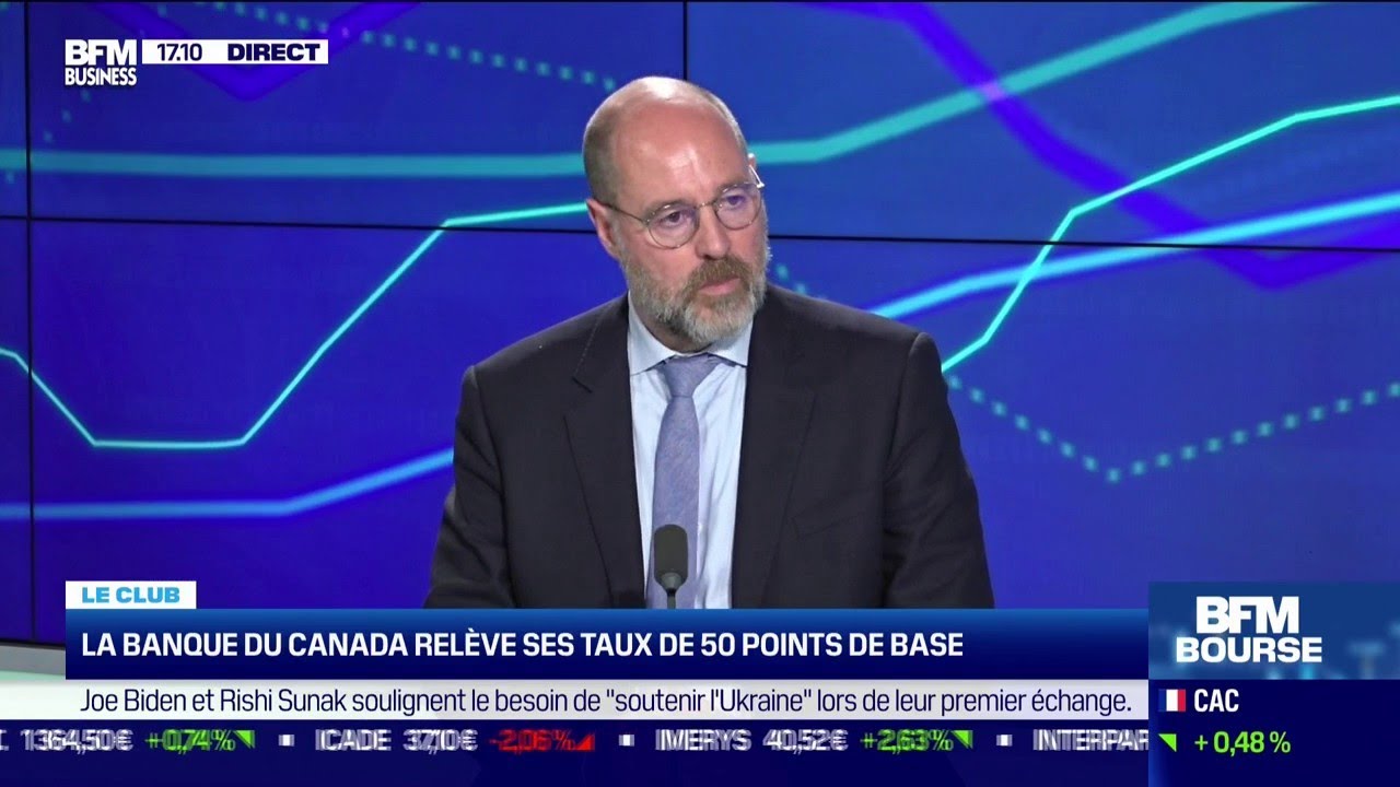 La Banque du Canada rel&egrave;ve ses taux de 50 points de base