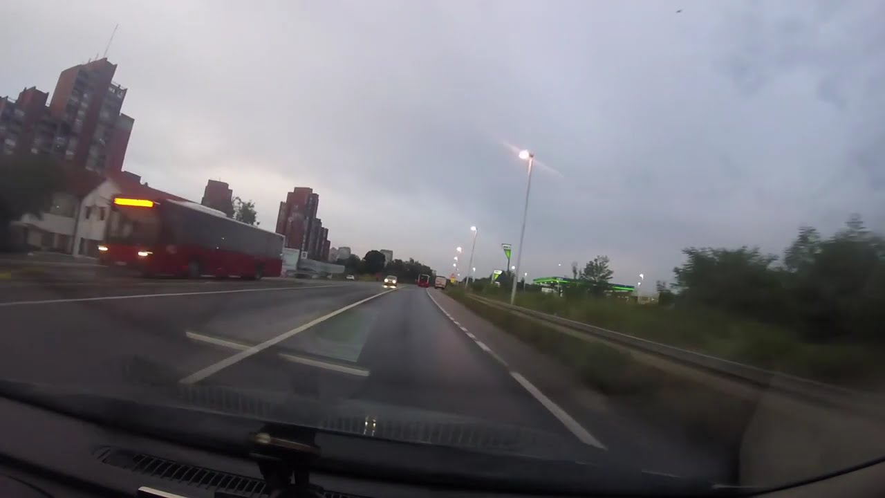 Voznja od Beograda do Zlatibora ibarskom magistralom - deonica Beograd Ljig (dici)
