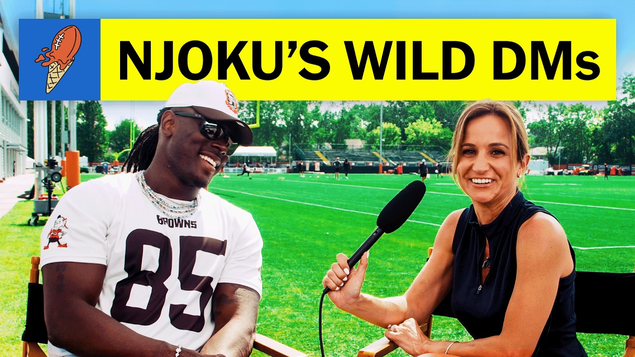 David Njoku Interview goes off the rails early