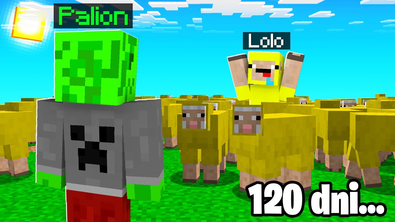 ODNALEŹLIŚMY OWCE LOLO po 120 DNIACH w Minecraft! *NARESZCIE*