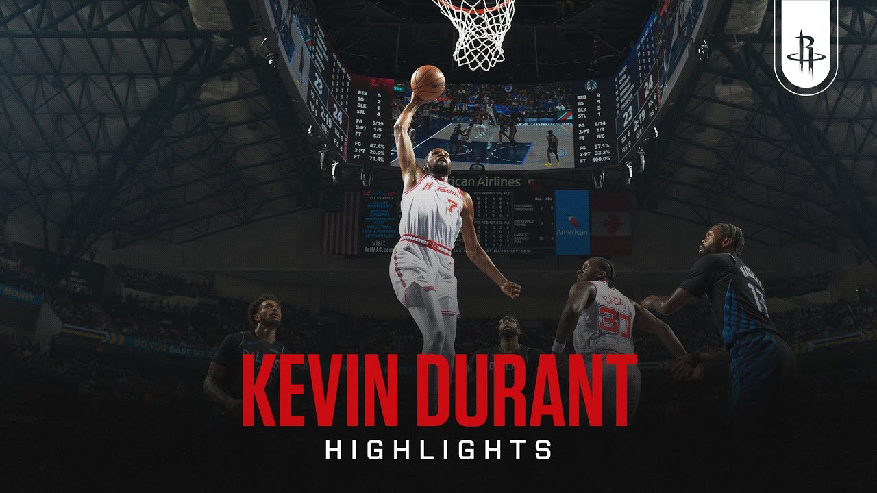 Kevin Durant (34 points) Highlights vs. Dallas Mavericks