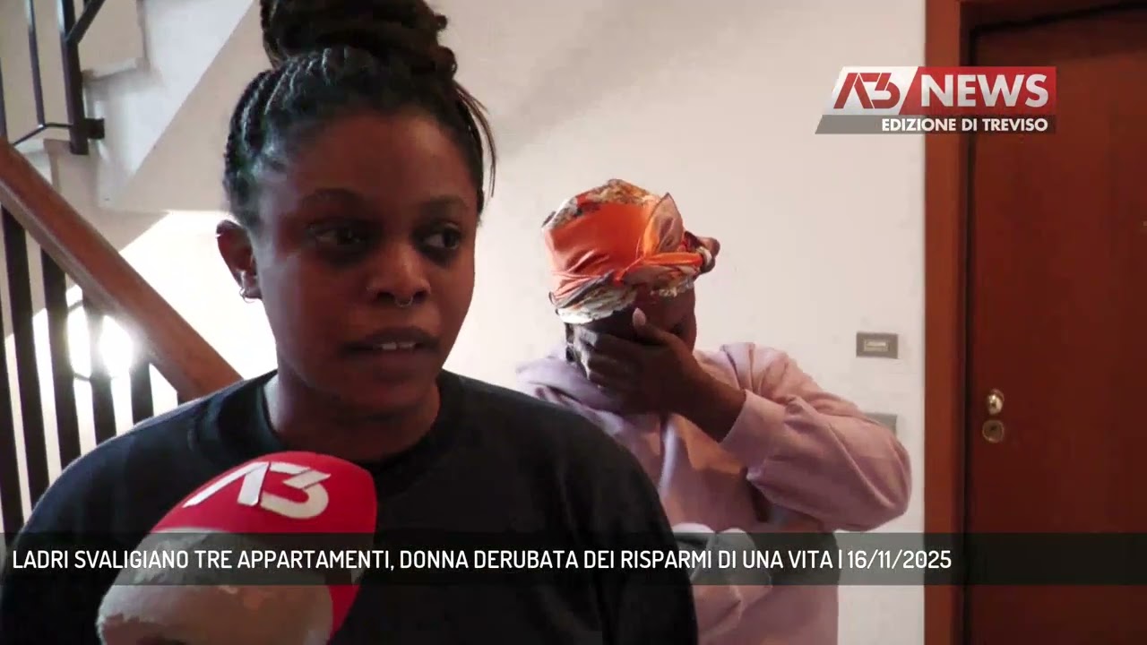 LADRI SVALIGIANO TRE APPARTAMENTI, DONNA DERUBATA DEI RISPARMI DI UNA VITA | 16/11/2025
