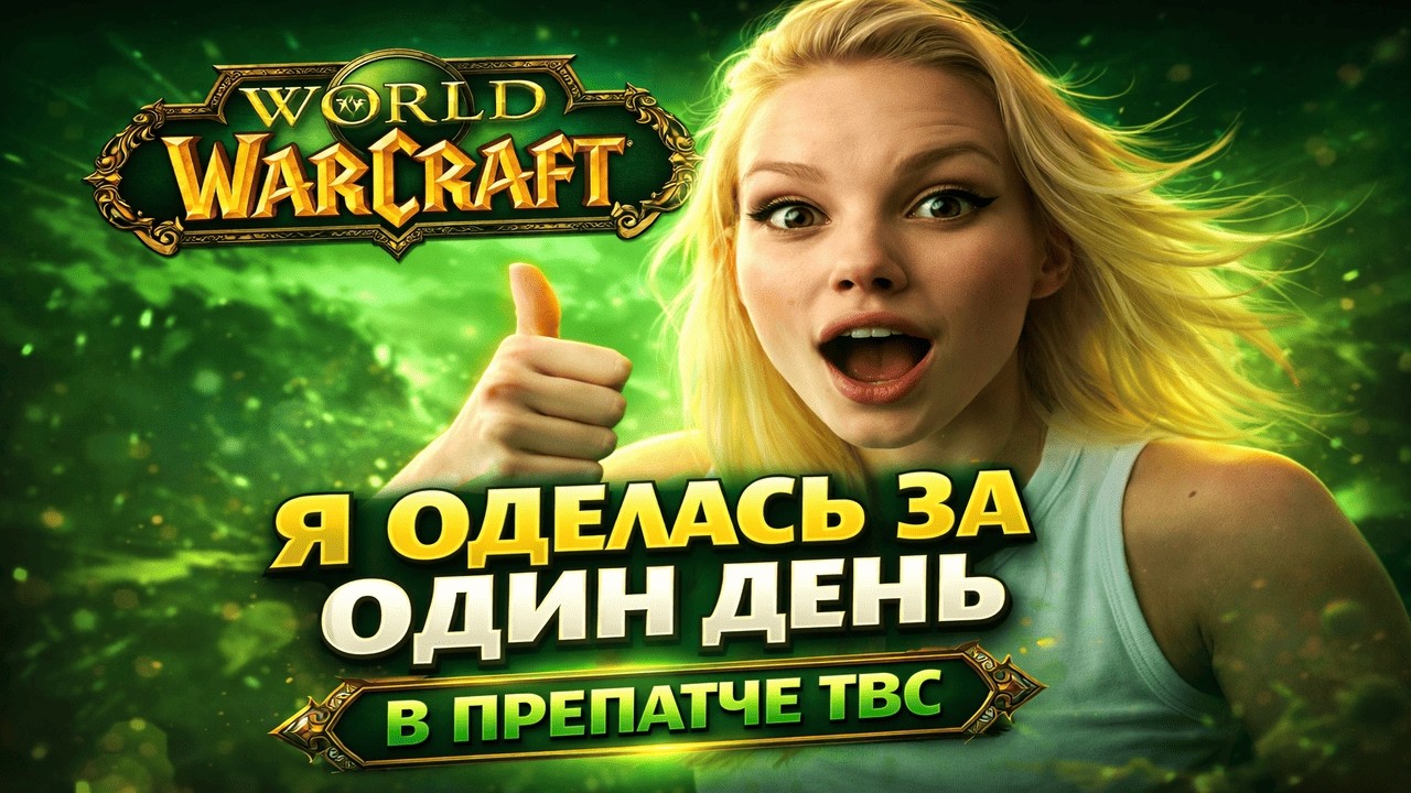 Этот способ фарма в препатче TBC знают единицы — гир до рейдов за часы