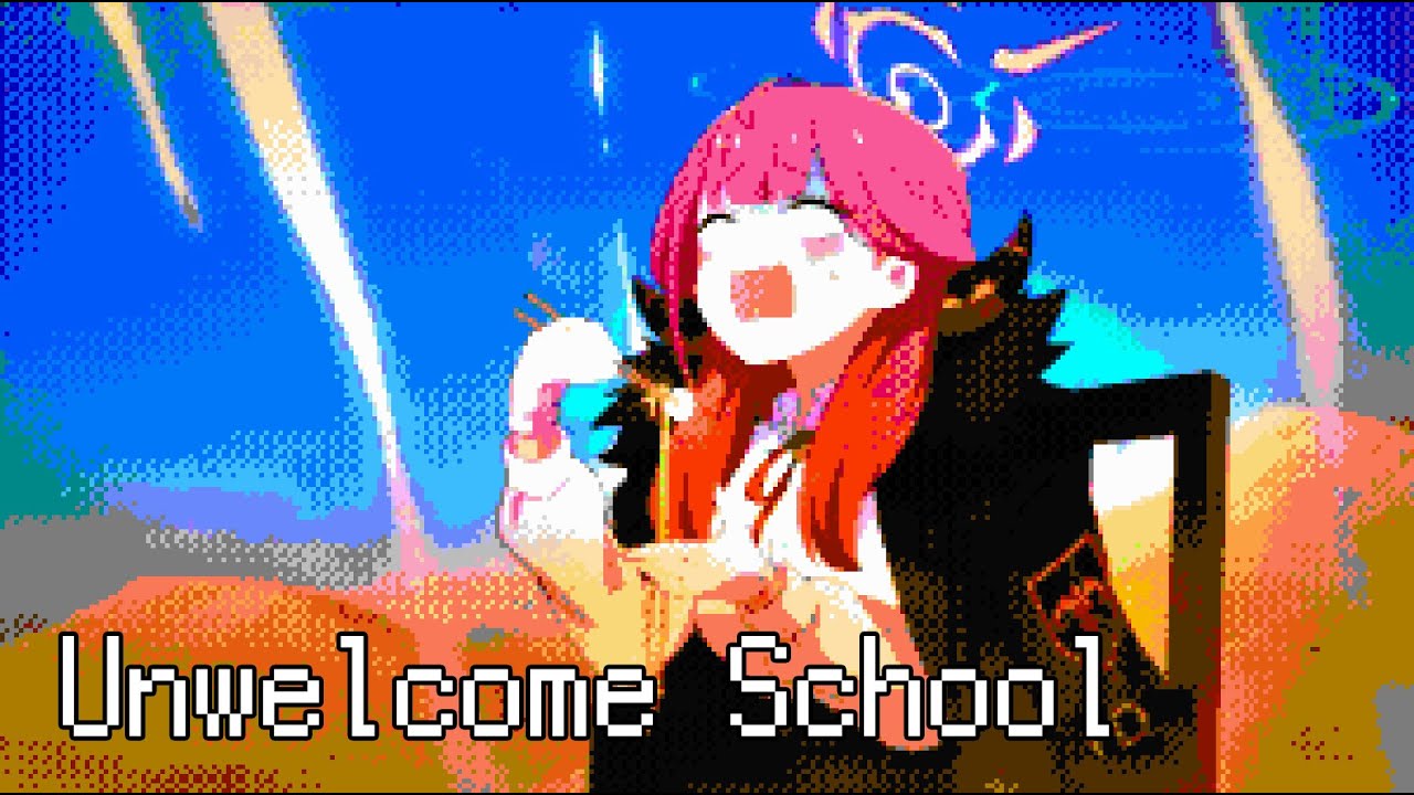 【8bit Arrange】 Unwelcome School / Blue Archive OST [Famitracker 2A03]