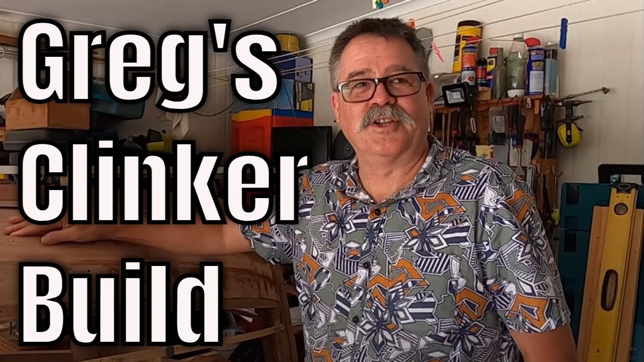 How to build a small sailboat. Greg's clinker dinghy plans are taking shape.