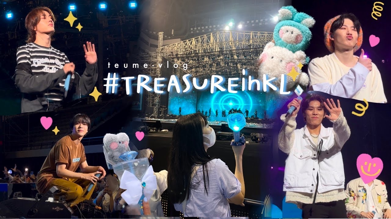 Teume Vlog | TREASURE Concert Vlog ‘Hello’ World tour in KL