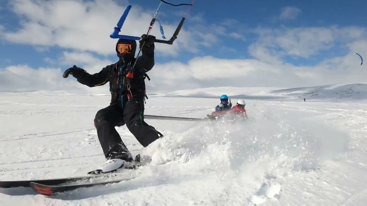 Hardangervidda snowkiting 2021