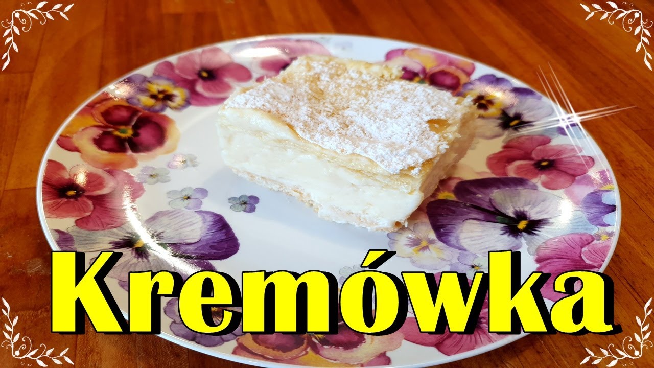 CIASTO KREMÓWKA / JAK ZROBIĆ KREMÓWKĘ/NAPOLEONKE 😊