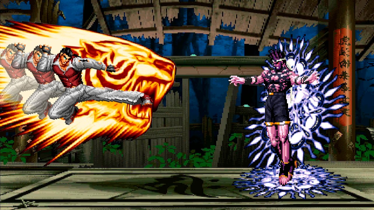 [KOF Mugen] Robert Garcia Team vs Joe Higashi Team