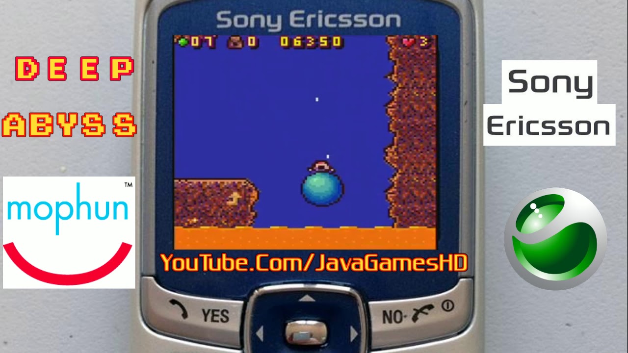 Deep Abyss 2D Sony Ericsson Mophun Game NOSTALGIA!!! ALL LEVELS PERFECT!!!