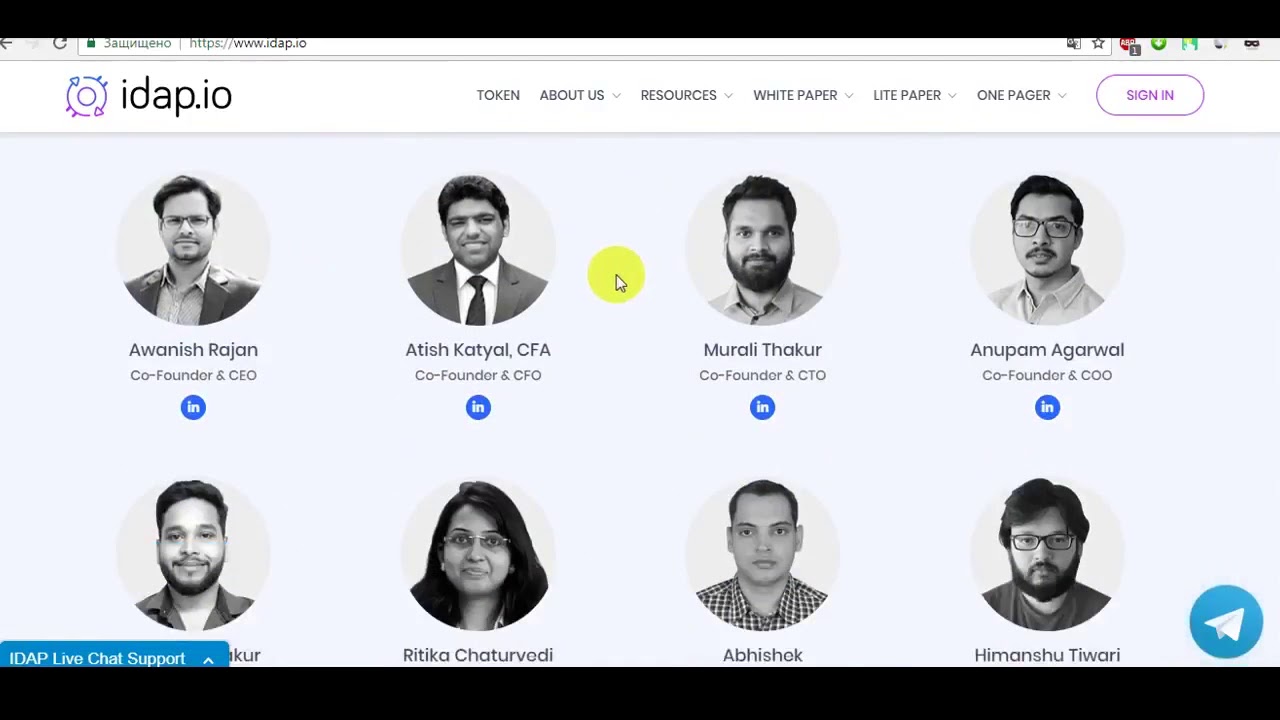 IDAP HOT ICO ОБЗОР