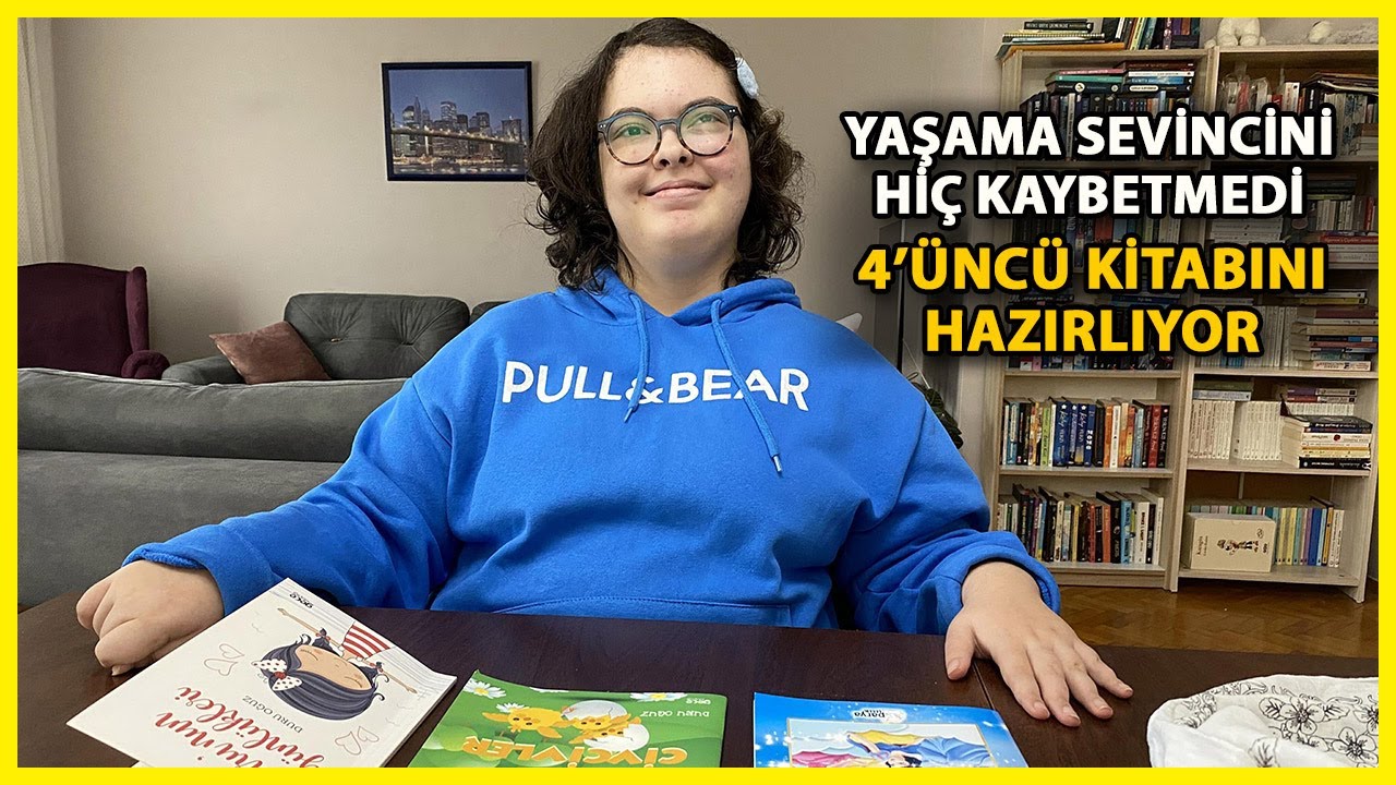 Serebral Palsi Hastası Duru, Kitap Yazarak Hayata Tutundu