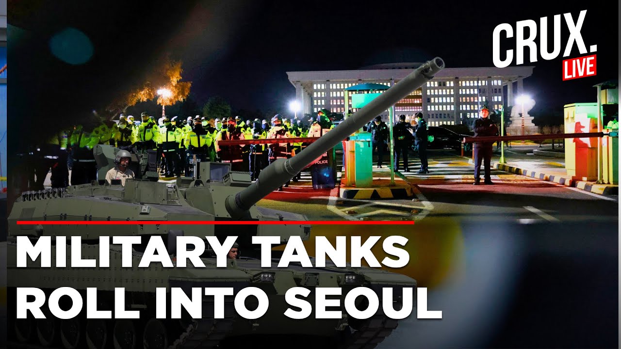 South Korea Martial Law Live News | Protesters Storm Assembly After President Declares Martial Law