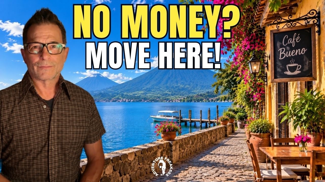 If you have NO MONEY here's the 3 Easiest Countries to Move to!