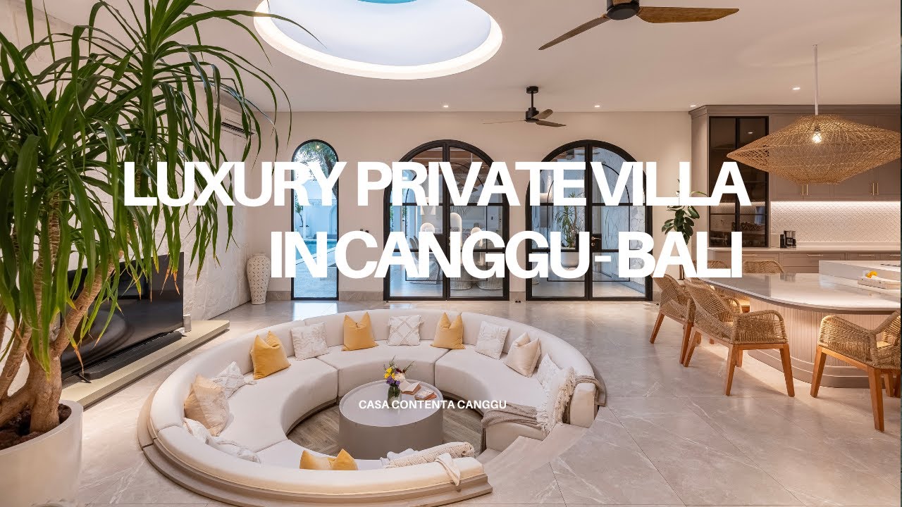 Casa Contenta Canggu - Luxury private villa for family and group holiday in Bali