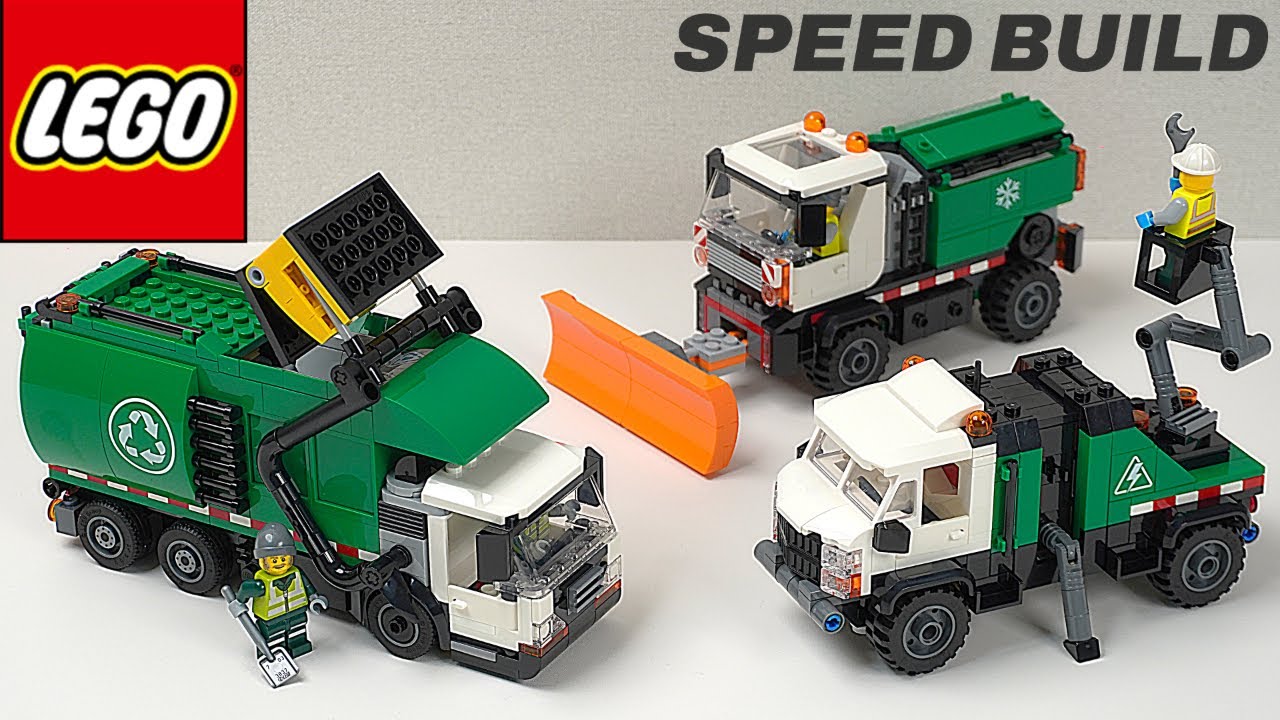 All LEGO City 2026 Service Vehicle Sets Compilation Speed Build