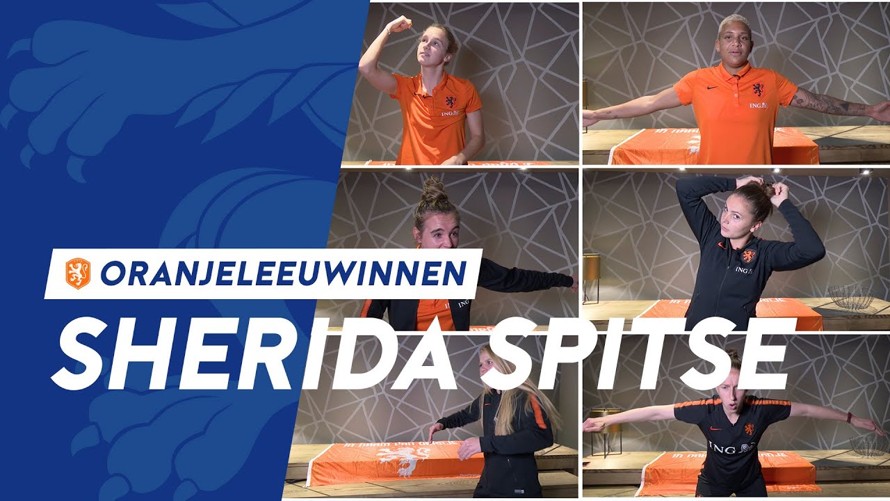 De beste Sherida-imitaties door de OranjeLeeuwinnen