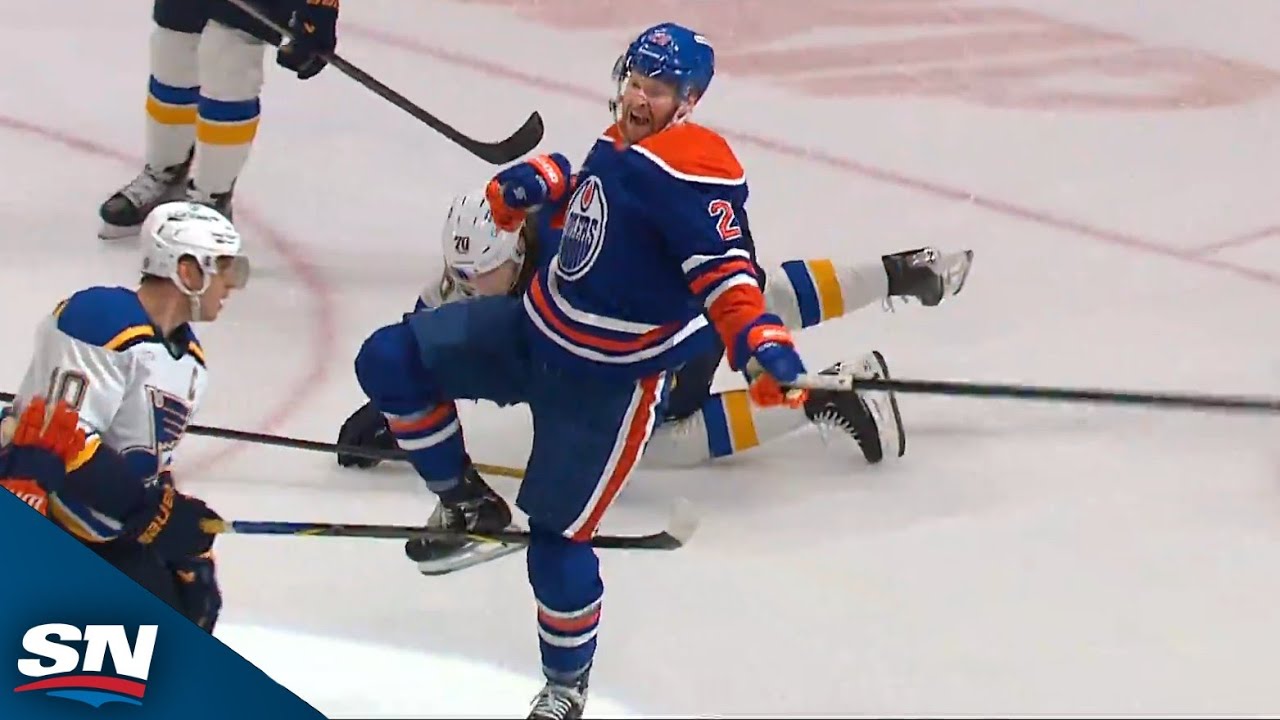 Oilers' Connor Brown Bangs Home A Go-Ahead Backhand With 20 Seconds On The Clock