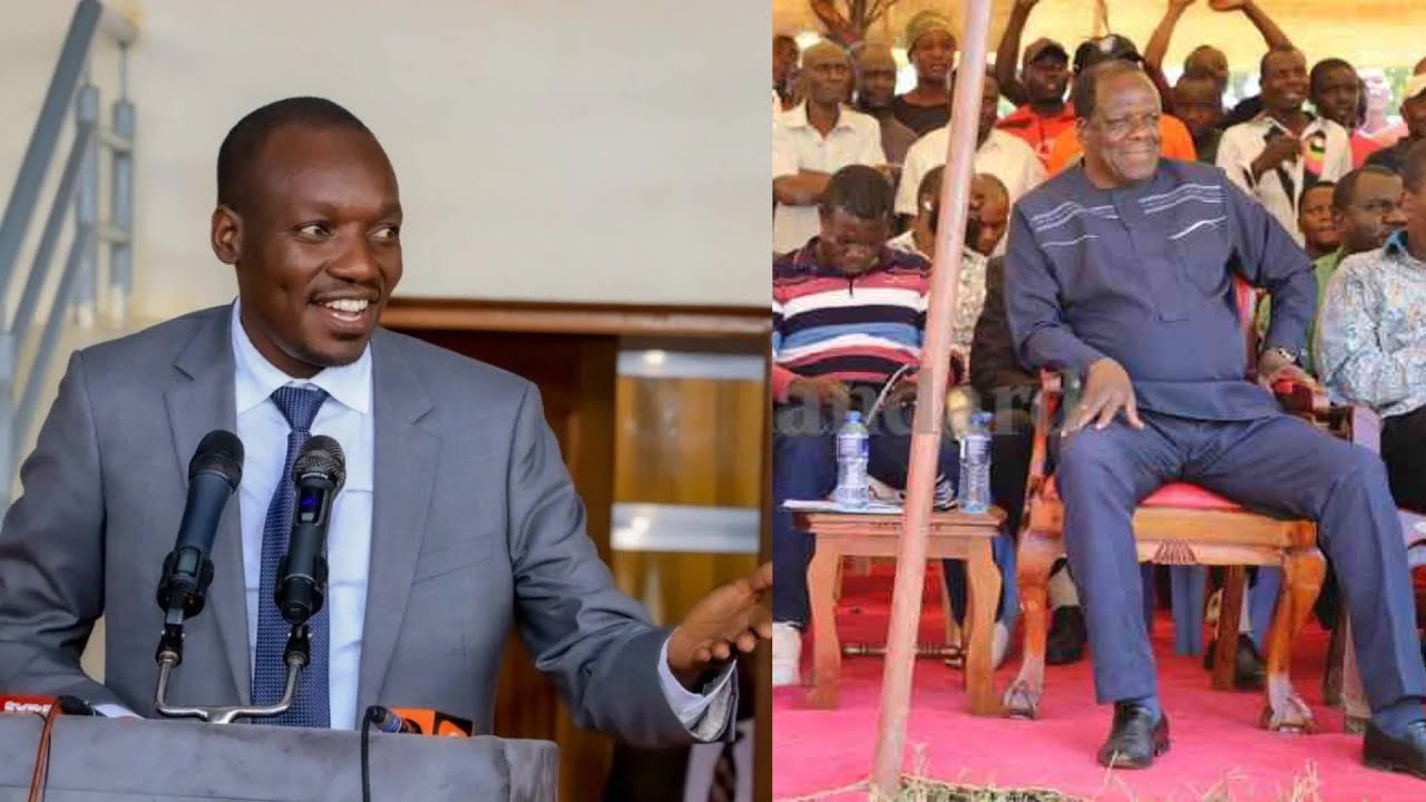 DRAMA! CS OPARANYA ALMOST WALK OUT AS SIMBA ARATI LECTURE HIM FACE TO FACE INFRONT OF RUTO IN KISII!