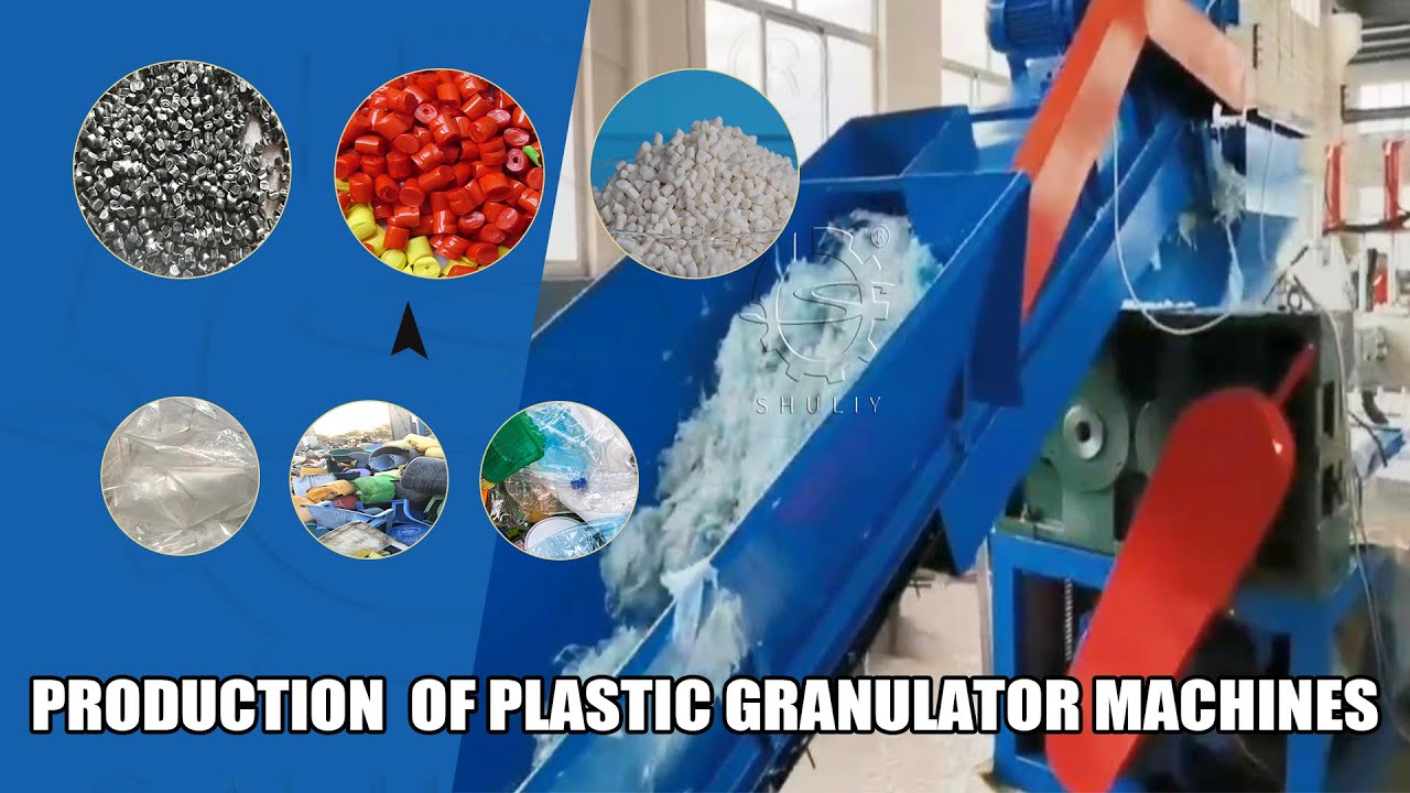 Production Of Plastic Granulator Machines | Plastic Automatic Granulator | Waste Plastic Granulator
