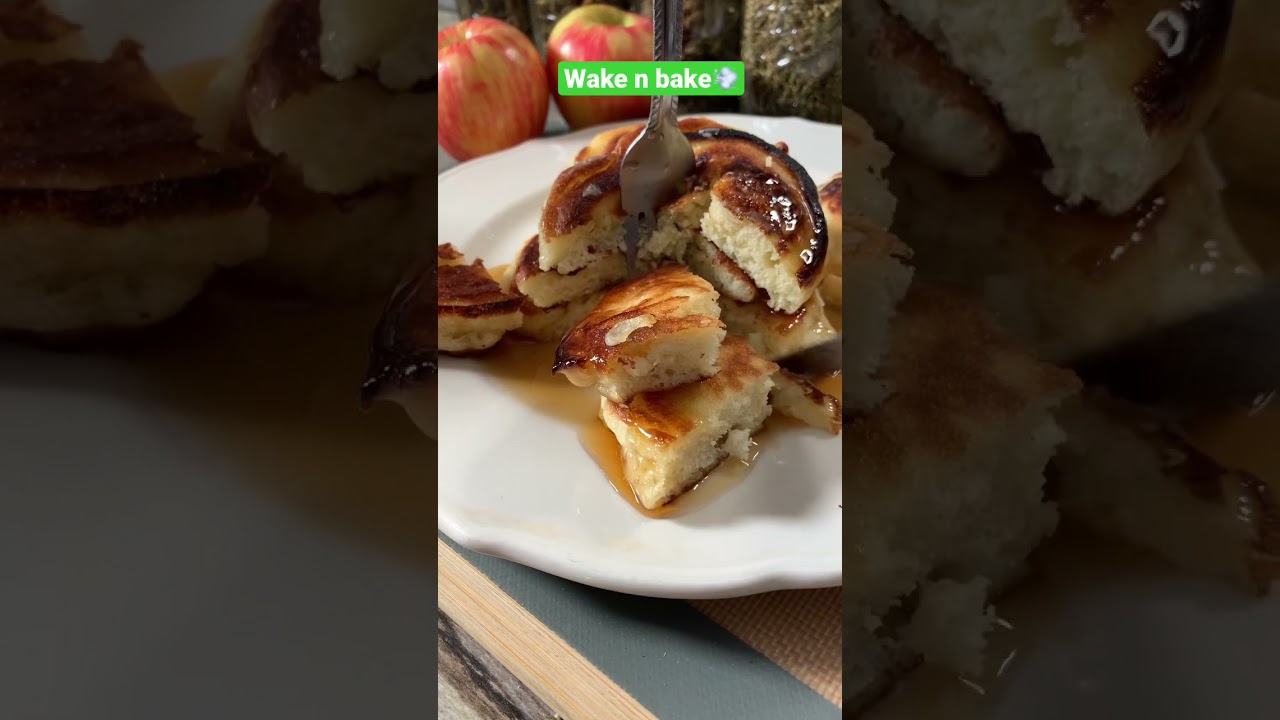 Infused 🍏 Pancakes  