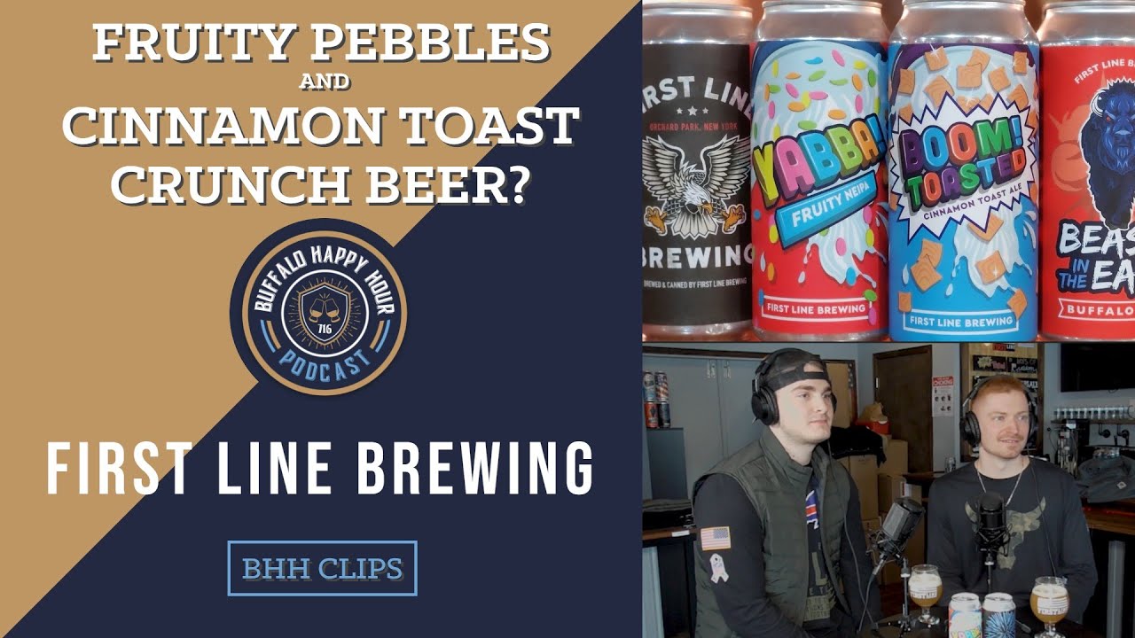A FRUITY PEBBLES and CINNAMON TOAST CRUNCH BEER?!  Buffalo Happy Hour Clips