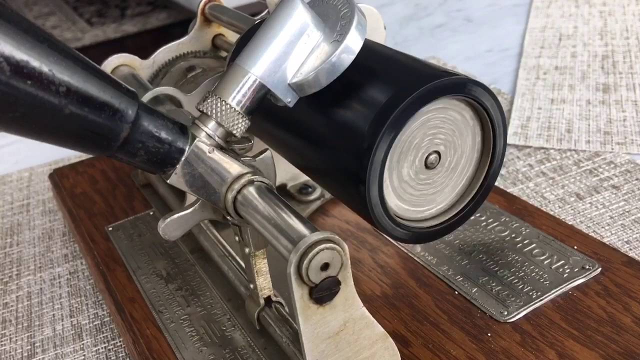 1890年左右爱迪生留声机