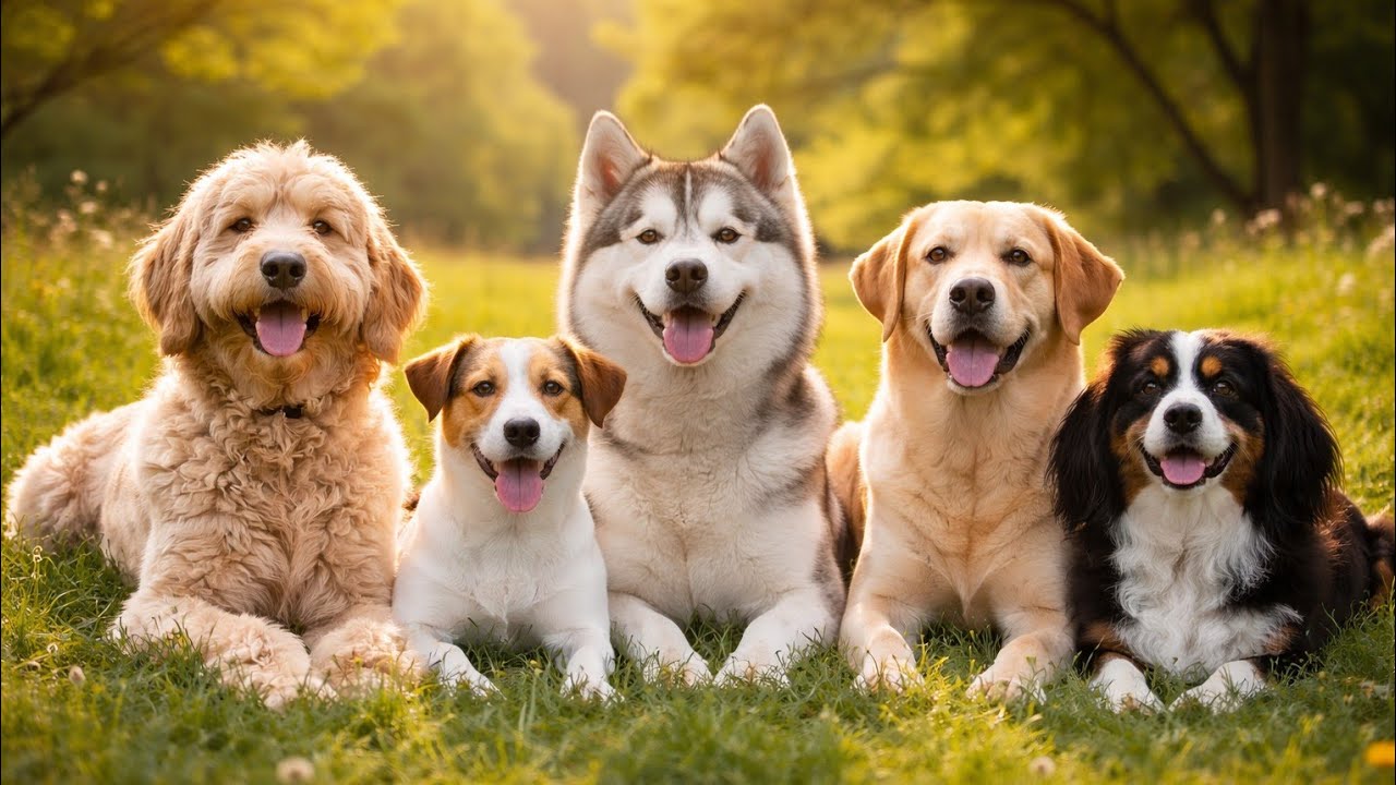 Relaxing Dog Compilation 🐶 Soothing Music for Stress Relief & Calm Vibes 