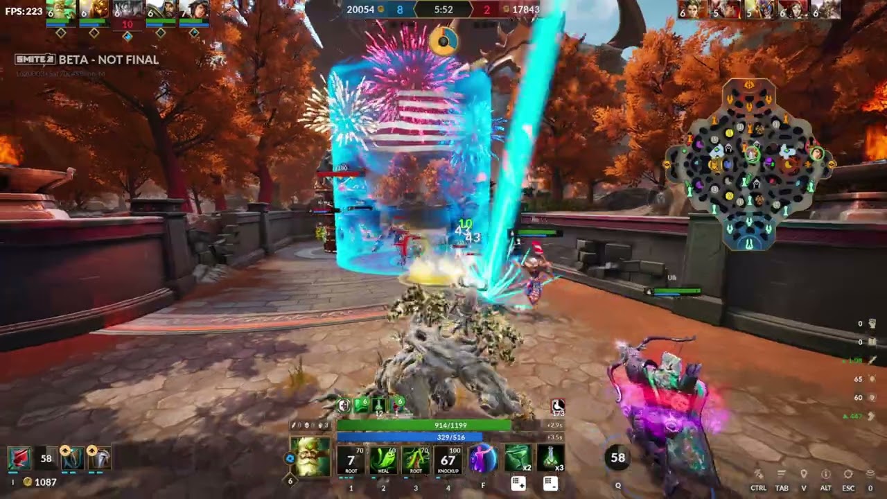 Smite 2 SUPPORT RANKED ROAD TO DIETY PART 4