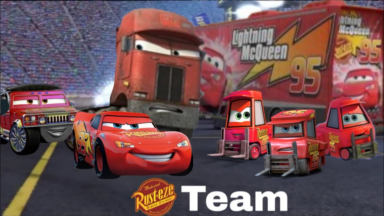 Disney Pixar Cars Custom Piston Cup Team Edit