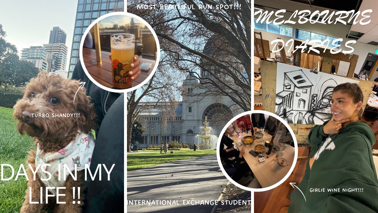 SPEND A FEW DAYS WITH ME! | UNI, NATURE & MORE 🌳🏖️ 🎓 | Melbourne Diaries.