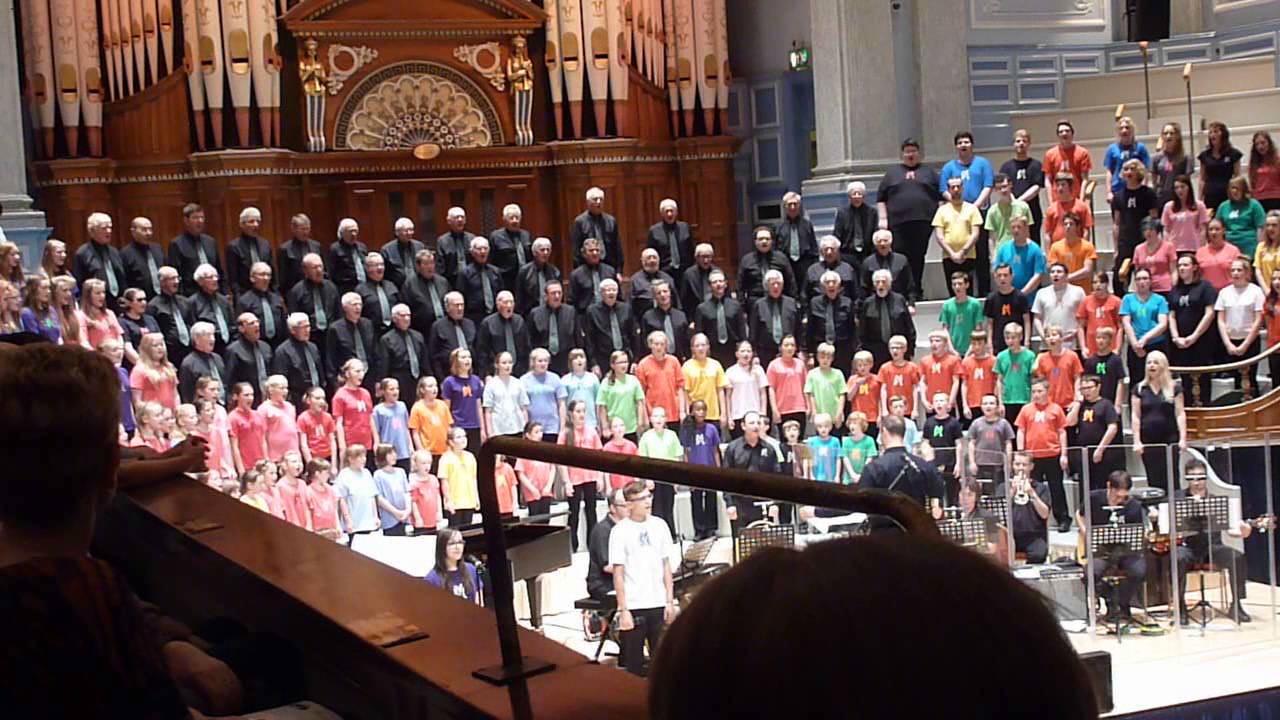 "The World's Greatest" performed by Honley Male Voice Choir & Barnsley Youth Choir