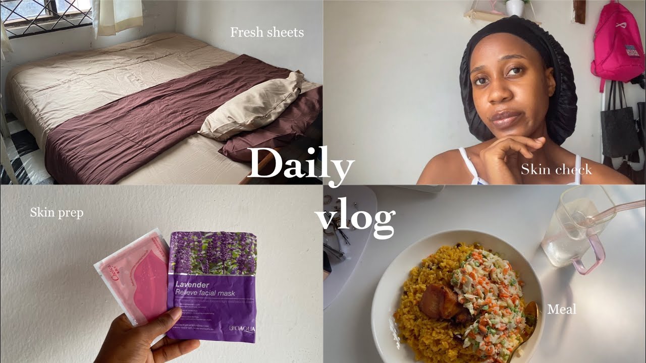 Daily vlog 🎀|first vlog of the year | reset| meal prep| self-care….