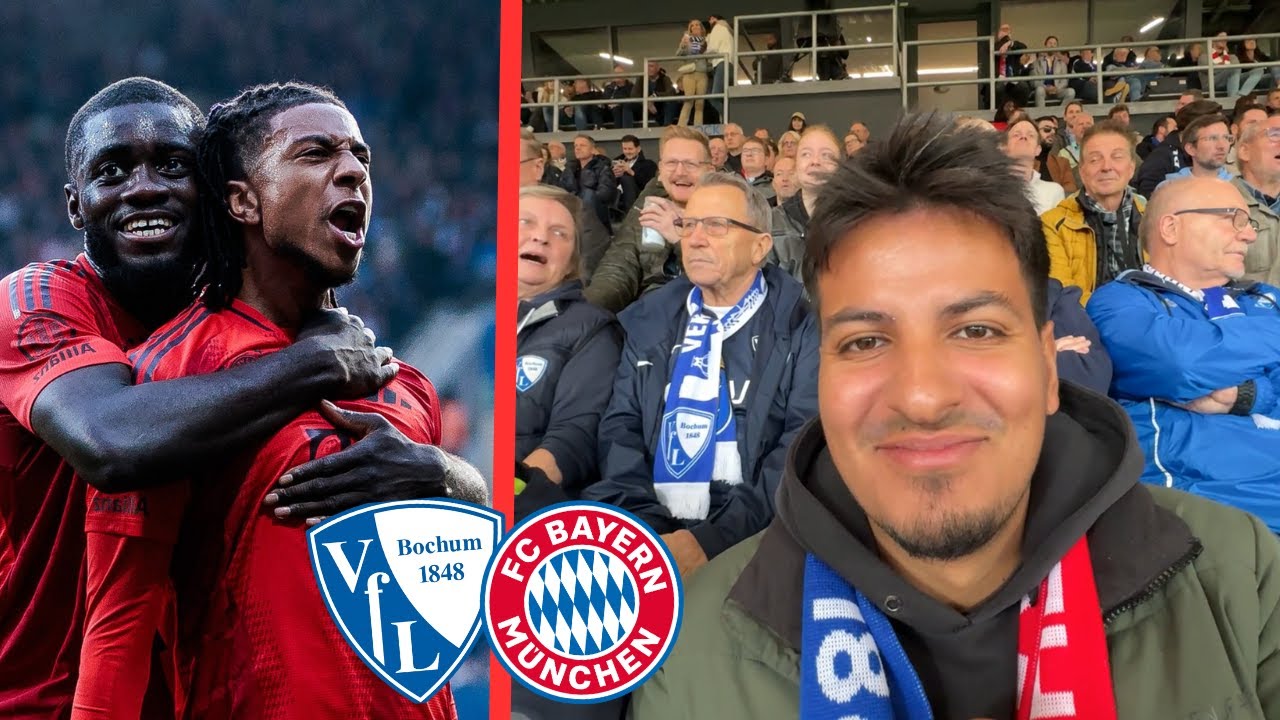 TRAUMTORE von OLISE, SANE UND COMAN 😍😍😍 | VFL Bochum vs. FC Bayern München | CedrikTV