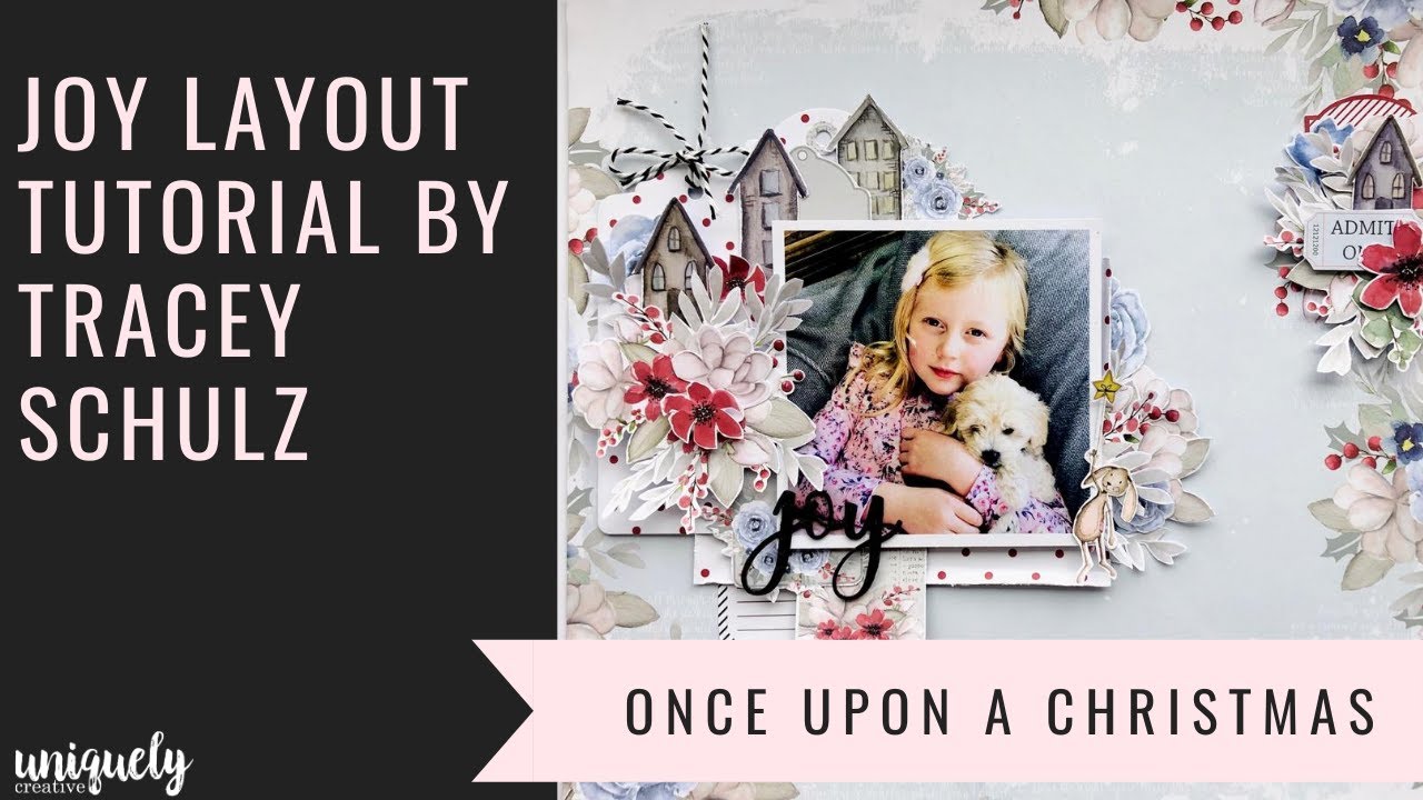 Joy - Not Christmas Scrapbooking Tutorial
