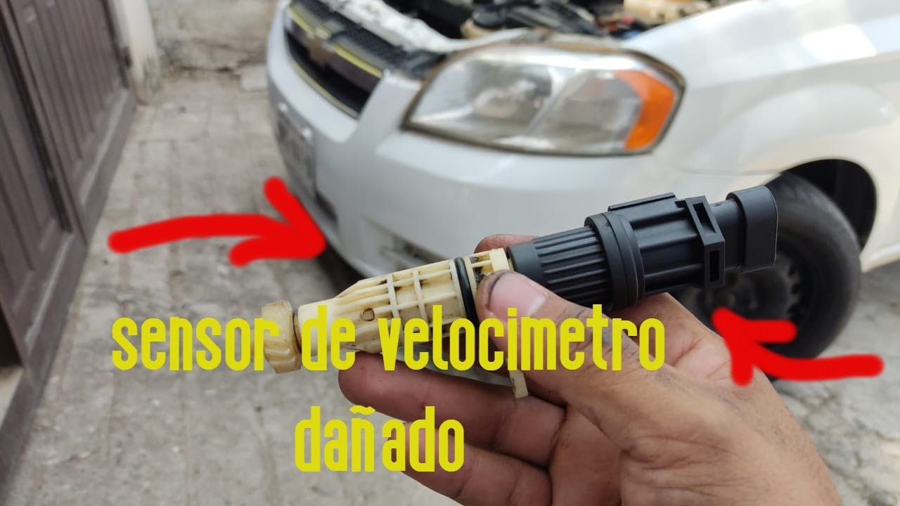 como cambiar sensor velocimetro aveo